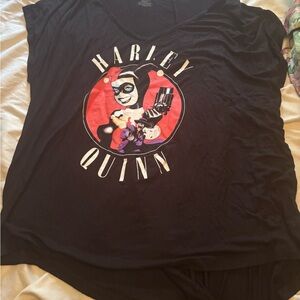 Batman Black Harley Quinn Short Sleeve Tee